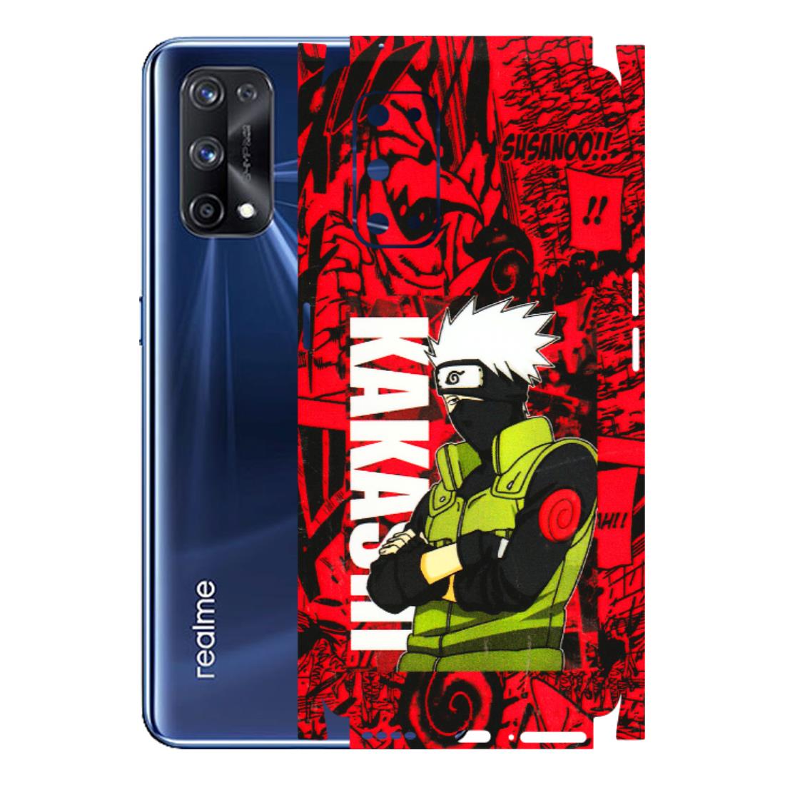 Realme Phone Skins (All Models) - Kakashi Red Anime - 3D Embossed Finish (L-251) Realme X7 Pro (5G)