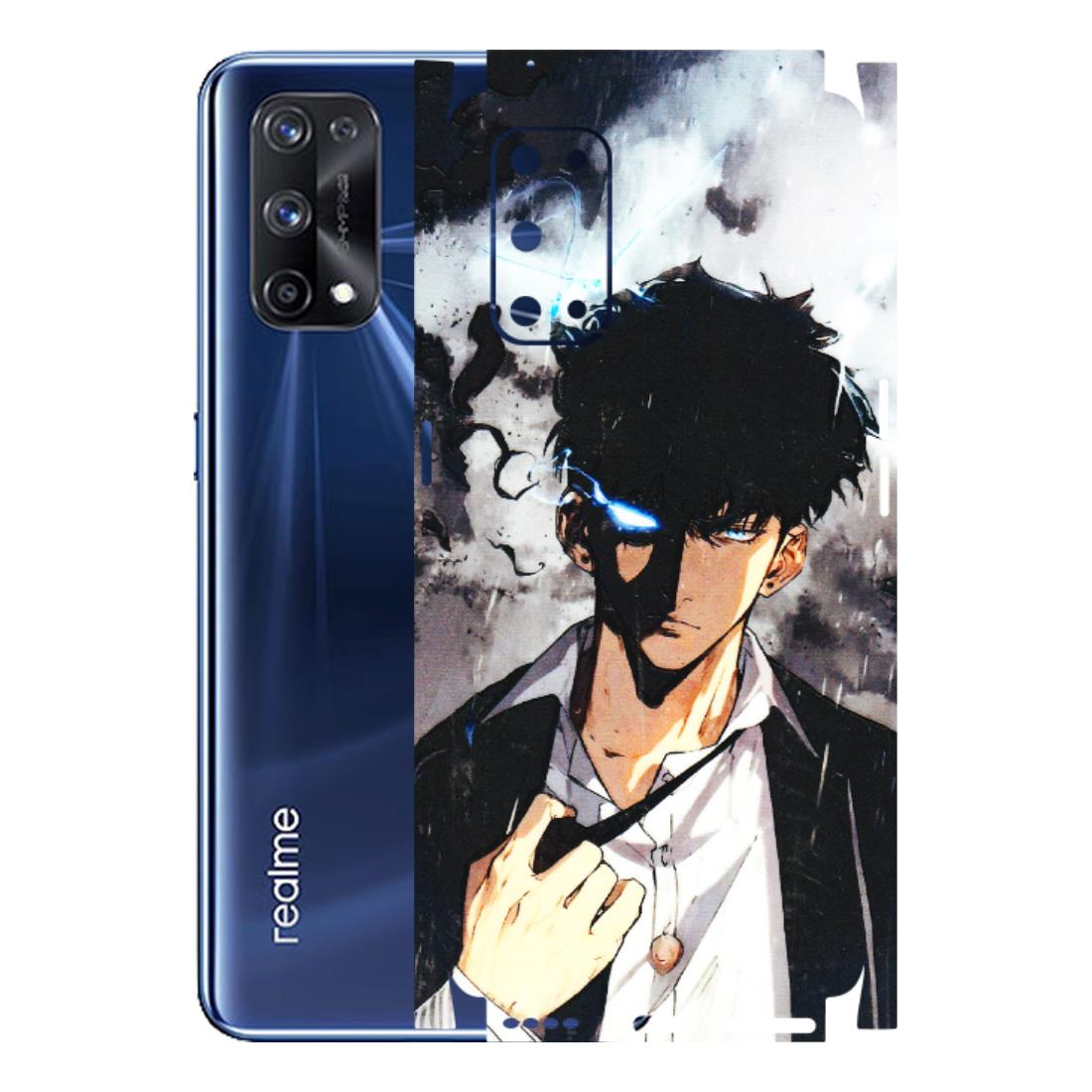 Realme Phone Skins (All Models) - Sung Jinwoo Manhwa Anime - 3D Embossed Finish (L-328) Realme X7 Pro (5G)