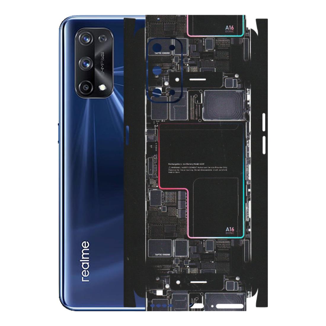 Realme Phone Skins (All Models) - Motherboard Circuit Layout - Matte Finish (M-117) Realme X7 Pro (5G)