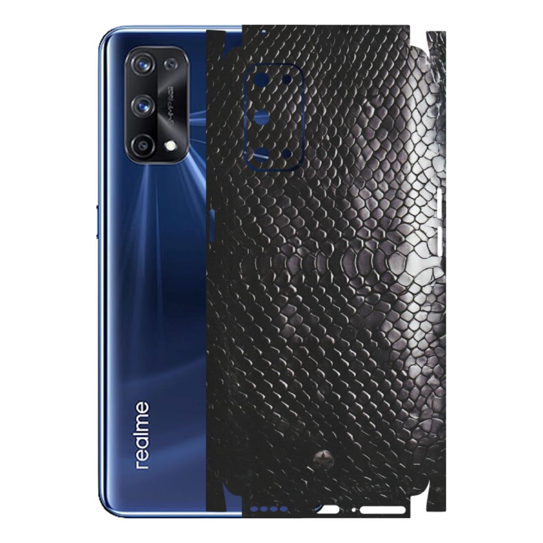 Realme Phone Skins (All Models) - Black Snack Leather - Matte Finish (M-147) Realme X7 Pro (5G)