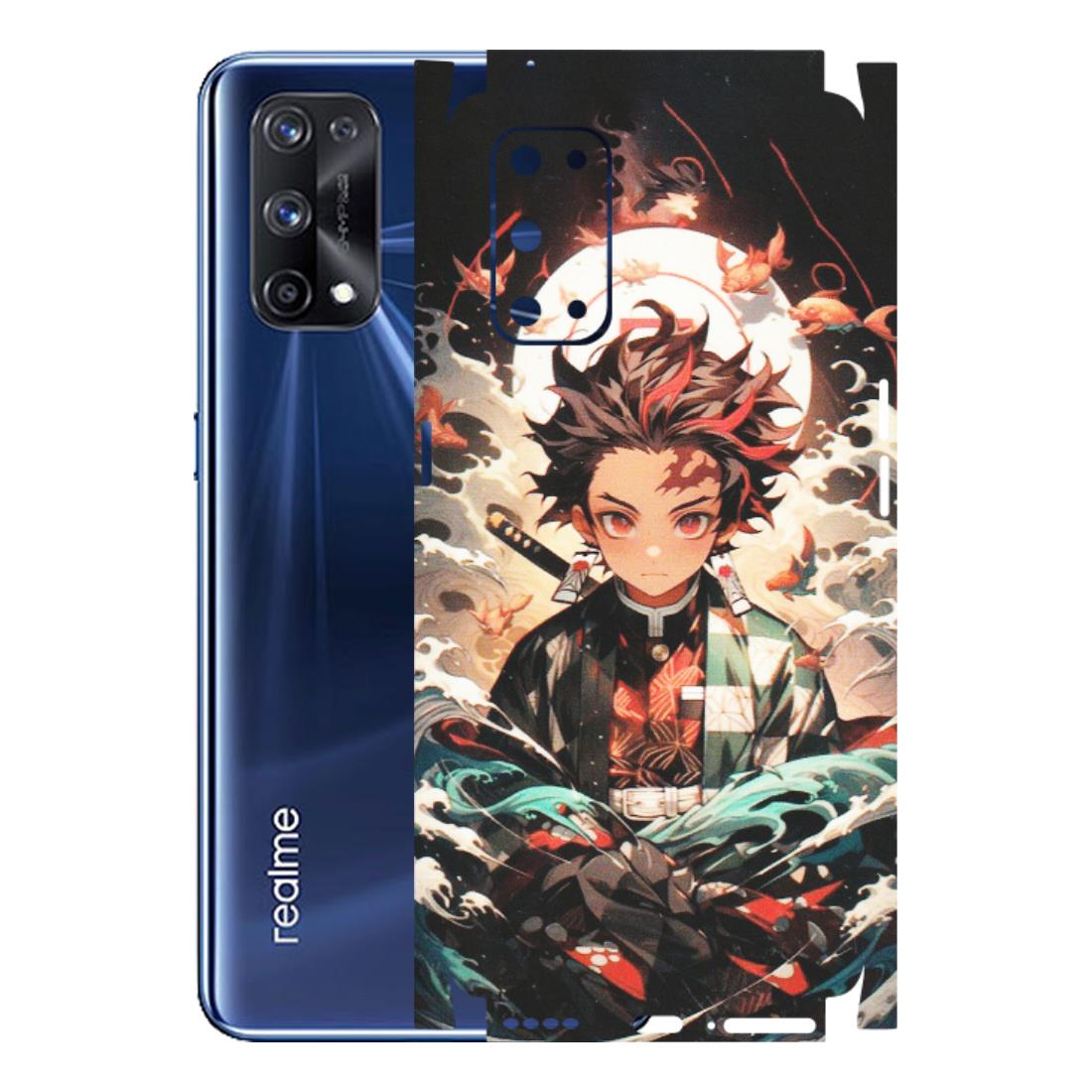 Realme Phone Skins (All Models) - Tanjiro Demon Slayer Anime - Matte Finish (M-158) Realme X7 Pro (5G)