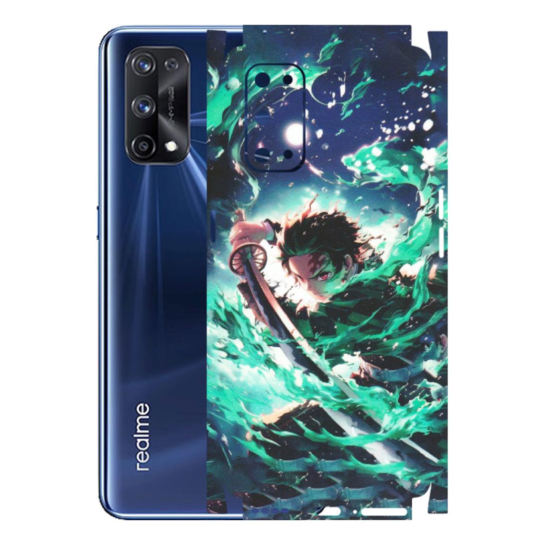 Realme Phone Skins (All Models) - Sword Fighter Anime - Matte Finish (M-29) Realme X7 Pro (5G)
