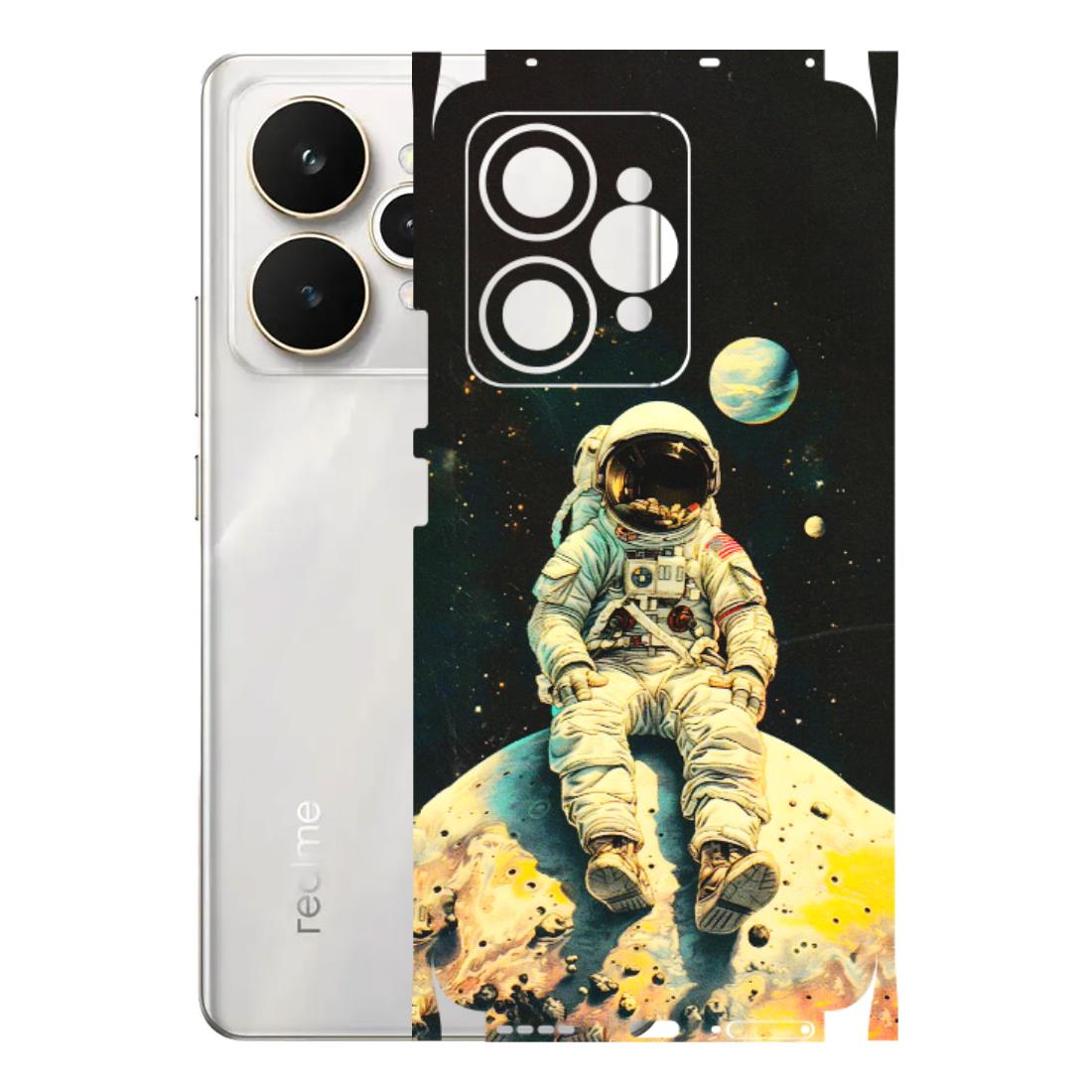 Realme Phone Skins (All Models) - Astronaut in Space - 3D Embossed Finish (L-16) Realme 15 5G
