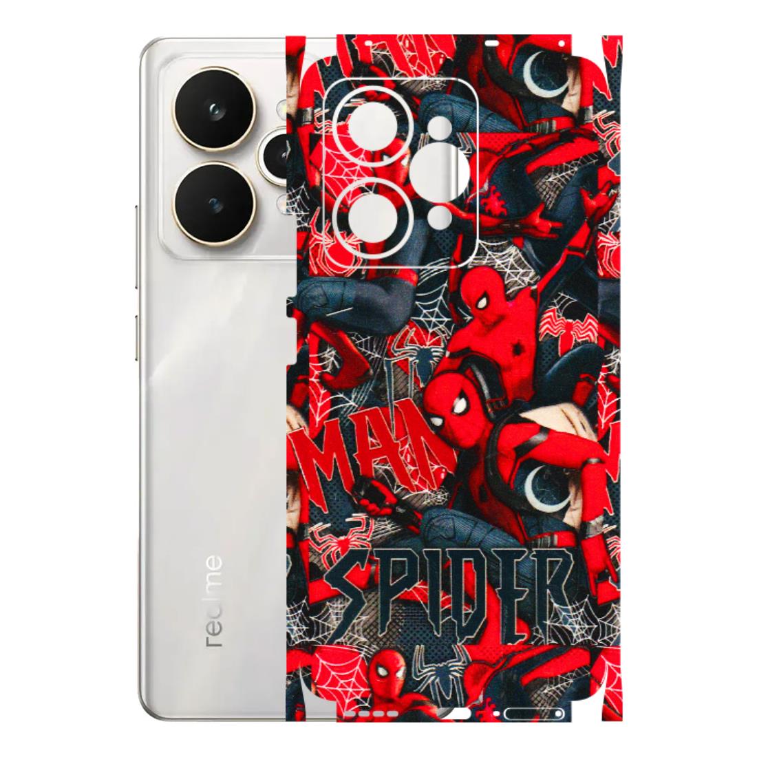 Realme Phone Skins (All Models) - SpiderMan Cool - 3D Embossed Finish (L-188) Realme 15 5G
