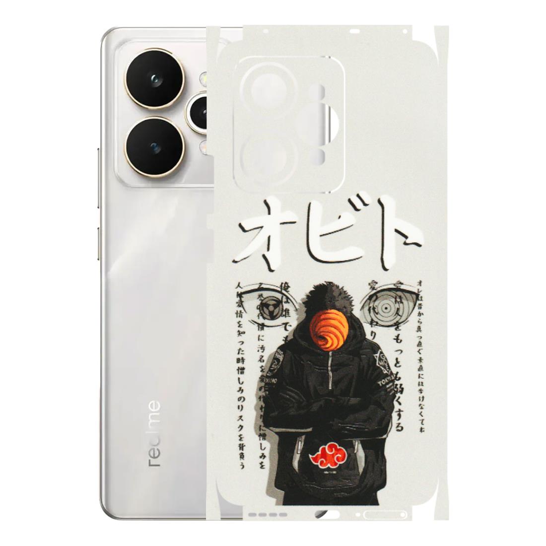 Realme Phone Skins (All Models) - Obito Anime Eye - 3D Embossed Finish (L-19) Realme 15 5G