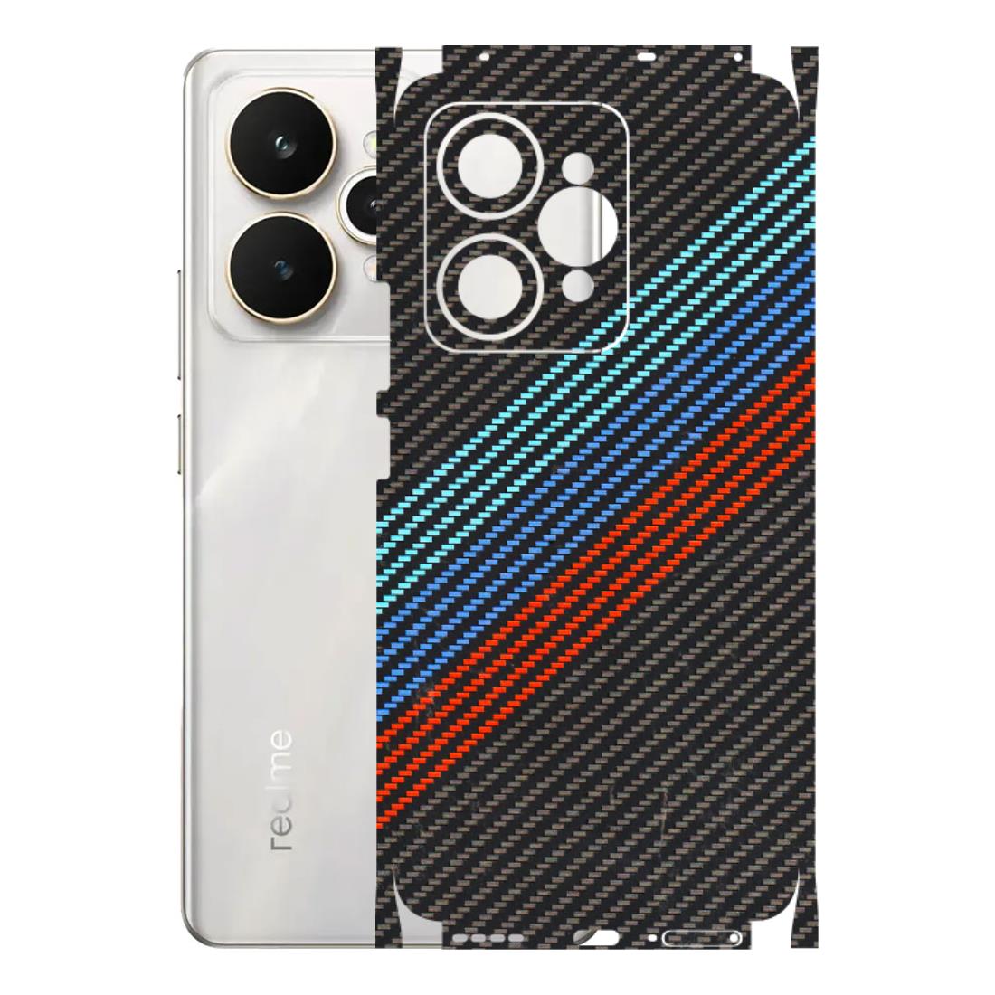 Realme Phone Skins (All Models) - Carbon BM - 3D Embossed Finish (L-302) Realme 15 5G