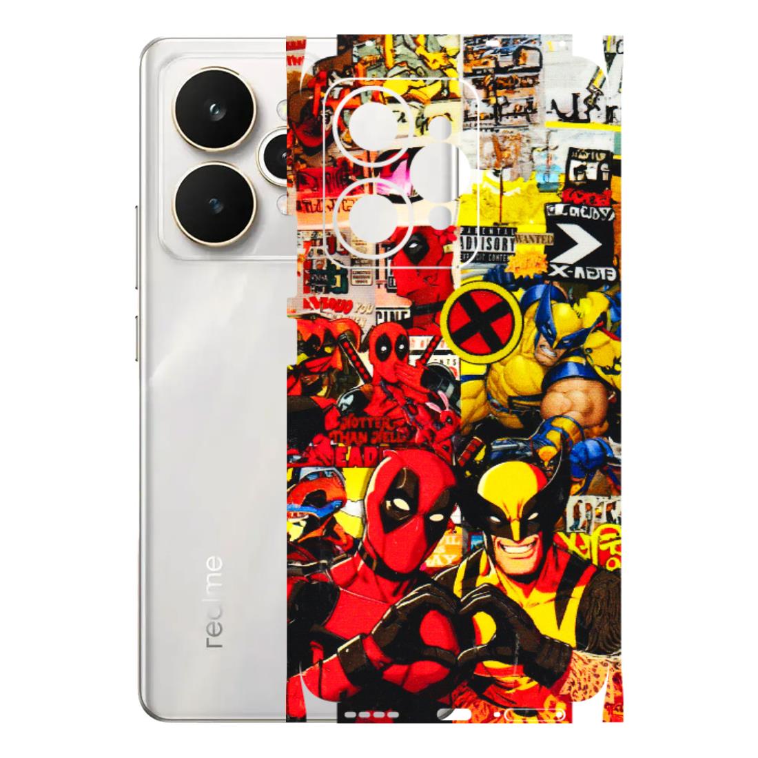 Realme Phone Skins (All Models) - Spidy Wolverine - 3D Embossed Finish (L-310) Realme 15 5G