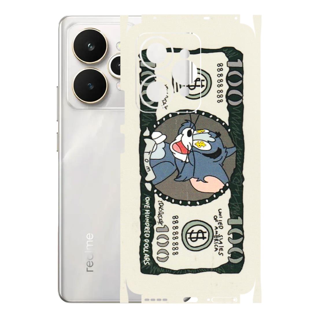 Realme Phone Skins (All Models) - Tom Hundred Dollar - 3D Embossed Finish (L-324) Realme 15 5G