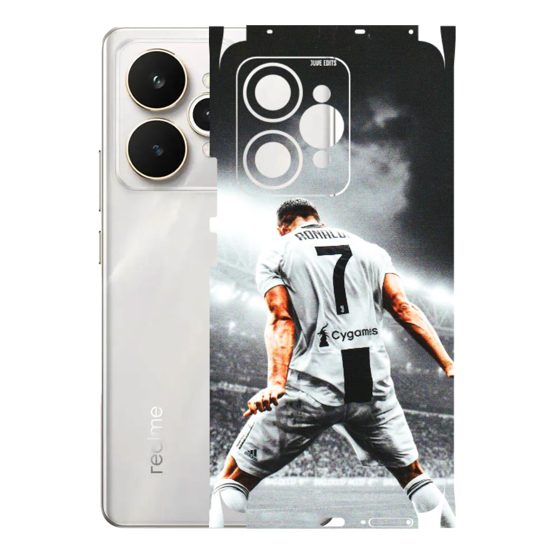 Realme Phone Skins (All Models) - Ronaldo CR7 Crazy - 3D Embossed Finish (L-44) Realme 15 5G