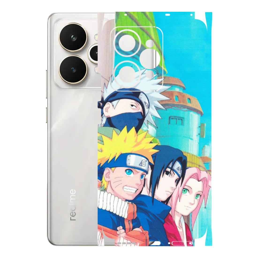 Realme Phone Skins (All Models) - Team Minato And Kakashi - Matte Finish (M-101) Realme 15 5G