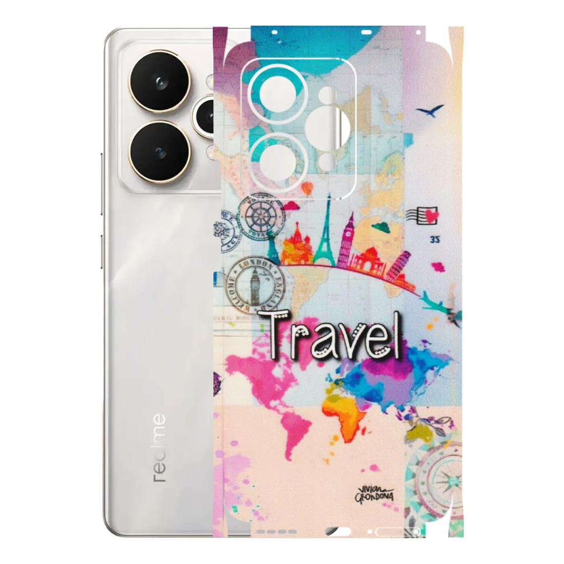 Realme Phone Skins (All Models) - Travel The Wonders - Matte Finish (M-108) Realme 15 5G