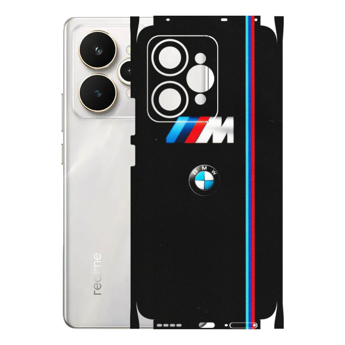 Realme Phone Skins (All Models) - Styling With Black BMW - Matte Finish (M-74) Realme 15 5G