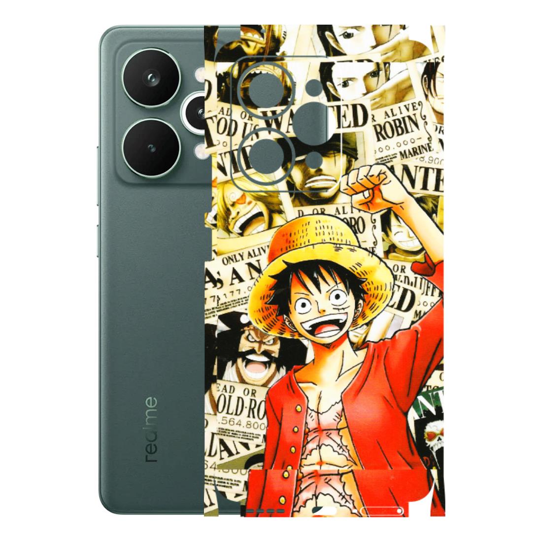 Realme Phone Skins (All Models) - Luffy Anime - 3D Embossed Finish (L-177) Realme 15 Pro 5G