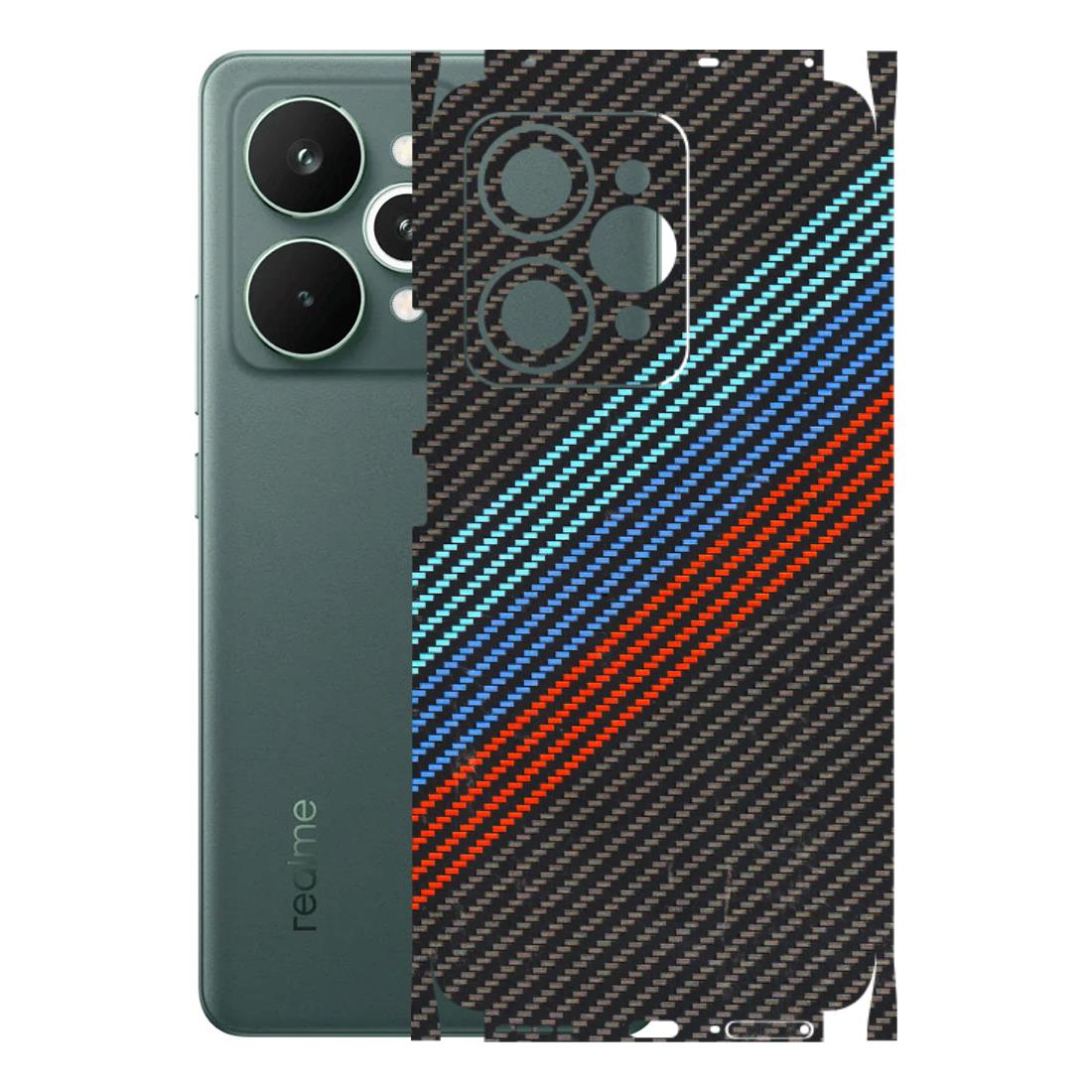 Realme Phone Skins (All Models) - Carbon BM - 3D Embossed Finish (L-302) Realme 15 Pro 5G