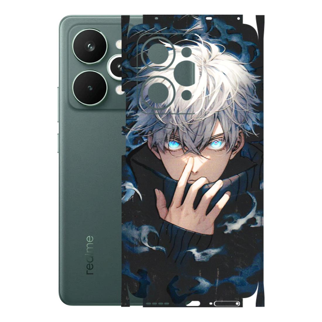 Realme Phone Skins (All Models) - New Jujutsu Kaisen Anime - 3D Embossed Finish (L-313) Realme 15 Pro 5G