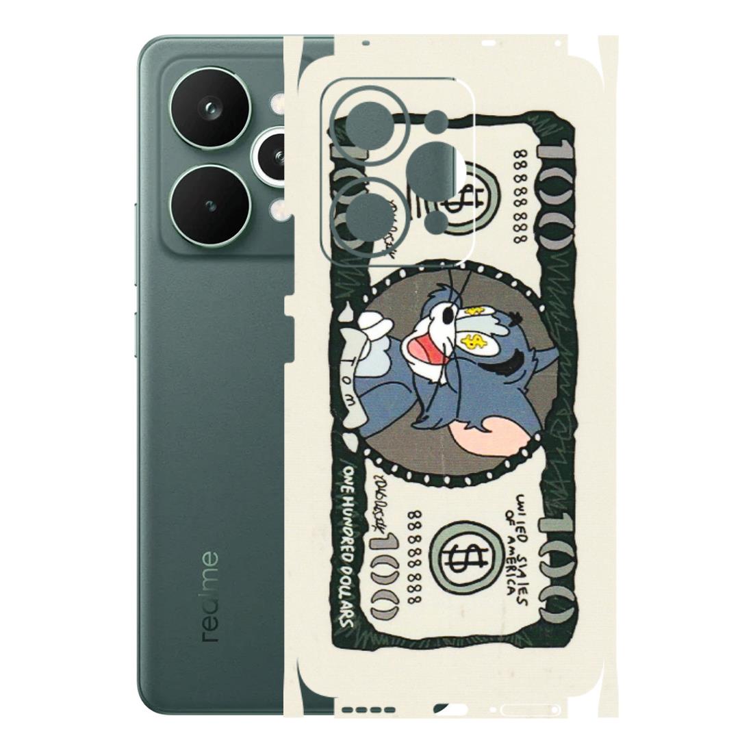 Realme Phone Skins (All Models) - Tom Hundred Dollar - 3D Embossed Finish (L-324) Realme 15 Pro 5G