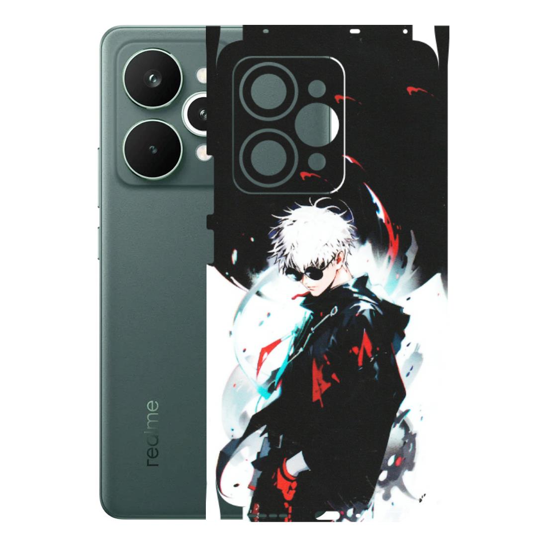 Realme Phone Skins (All Models) - Gojo Powerful Charater Kaisen Anime - Matte Finish (M-144) Realme 15 Pro 5G