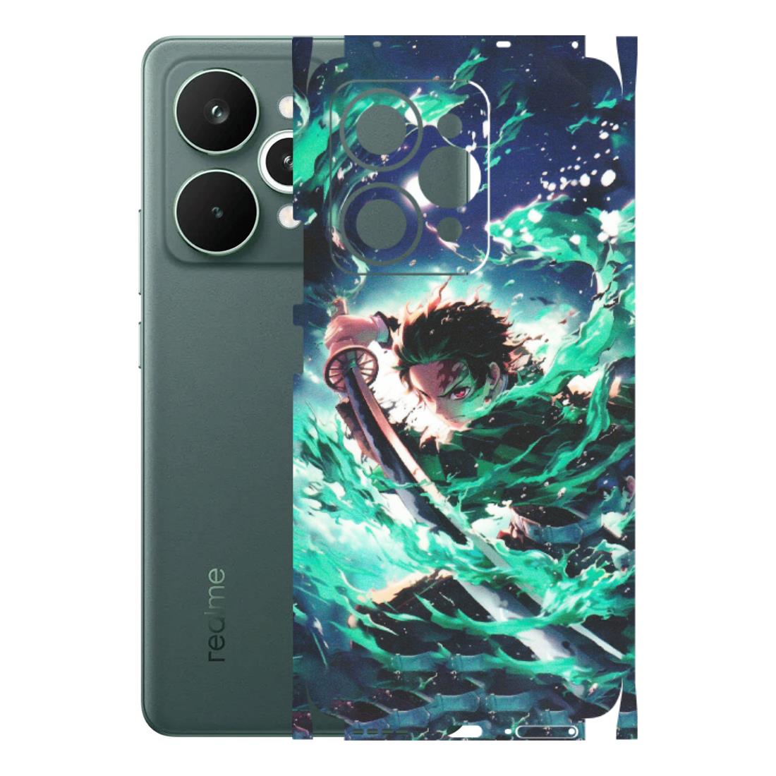 Realme Phone Skins (All Models) - Sword Fighter Anime - Matte Finish (M-29) Realme 15 Pro 5G