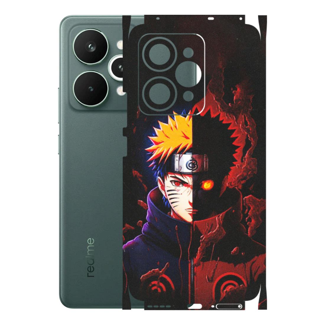Realme Phone Skins (All Models) - Naruto X Evil - Matte Finish (M-70) Realme 15 Pro 5G