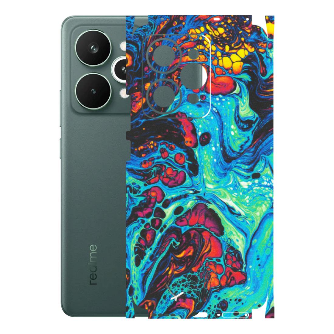 Realme Phone Skins (All Models) - Majestic Galactic Marbel - Matte Finish (M-85) Realme 15 Pro 5G