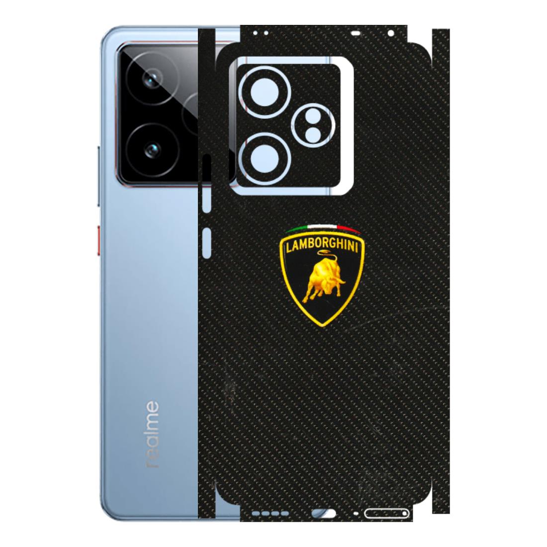 Realme Phone Skins (All Models) - Dotted Lambo - 3D Embossed Finish (L-105) Realme GT7 5G
