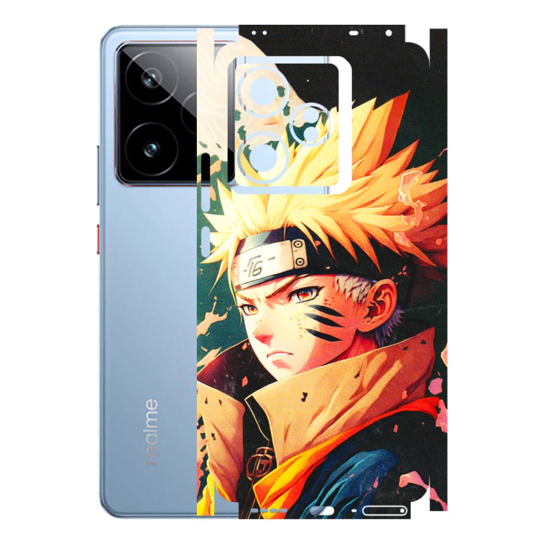 Realme Phone Skins (All Models) - New Naruto - 3D Embossed Finish (L-148) Realme GT7 5G