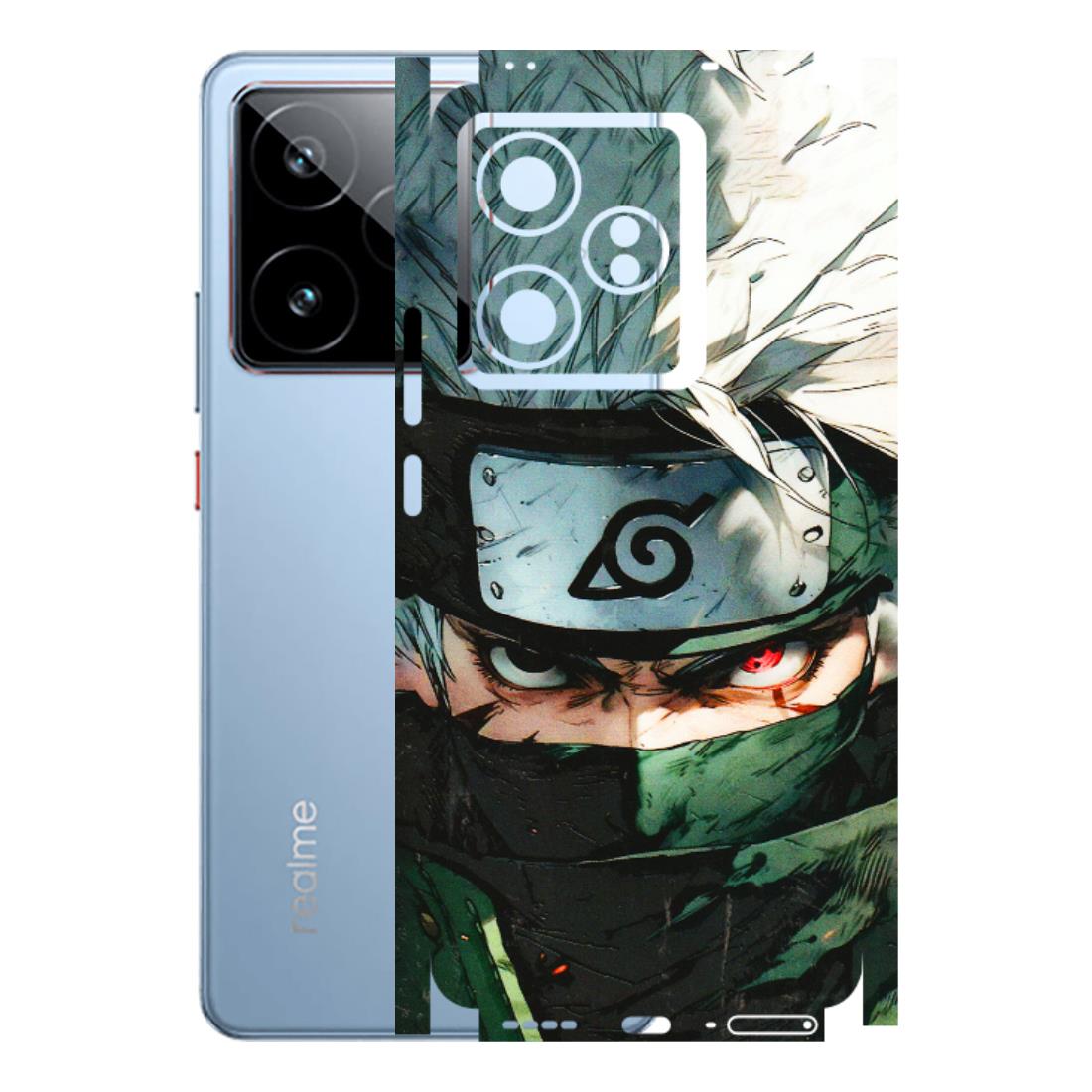 Realme Phone Skins (All Models) - Kakashi Red Eye Focus - 3D Embossed Finish (L-227) Realme GT7 5G