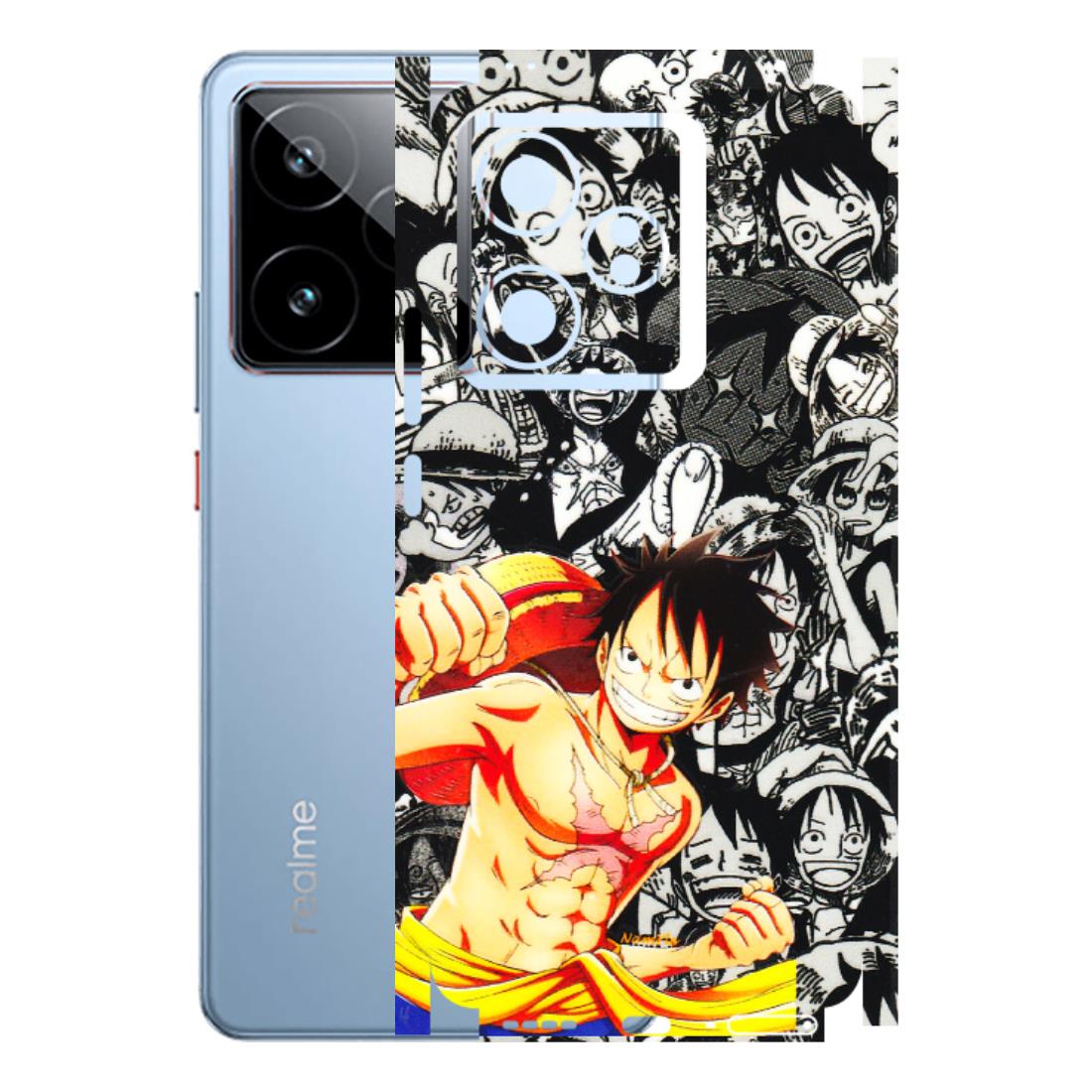 Realme Phone Skins (All Models) - Anime Comics Games Doodles - 3D Embossed Finish (L-27) Realme GT7 5G