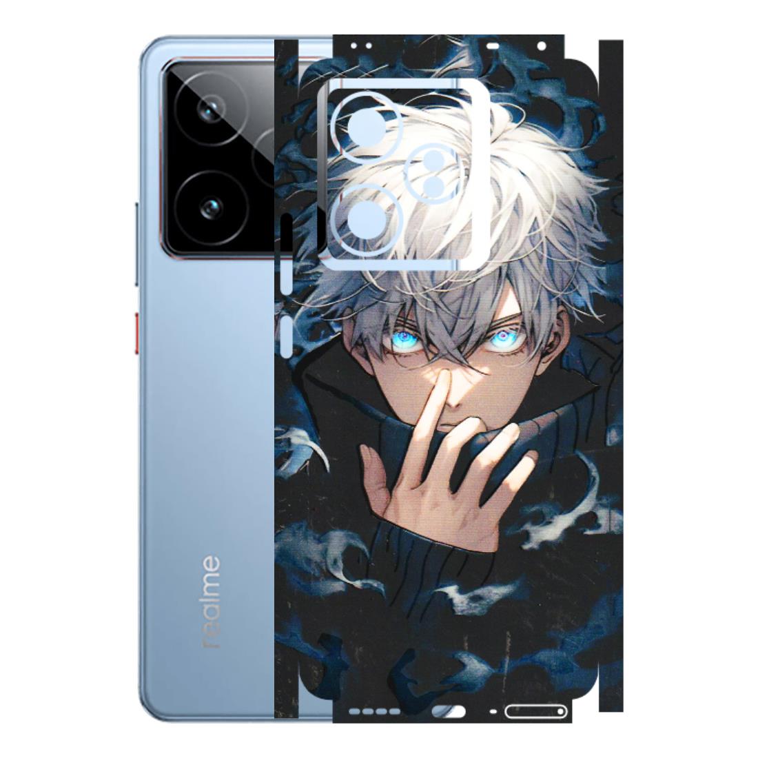 Realme Phone Skins (All Models) - New Jujutsu Kaisen Anime - 3D Embossed Finish (L-313) Realme GT7 5G