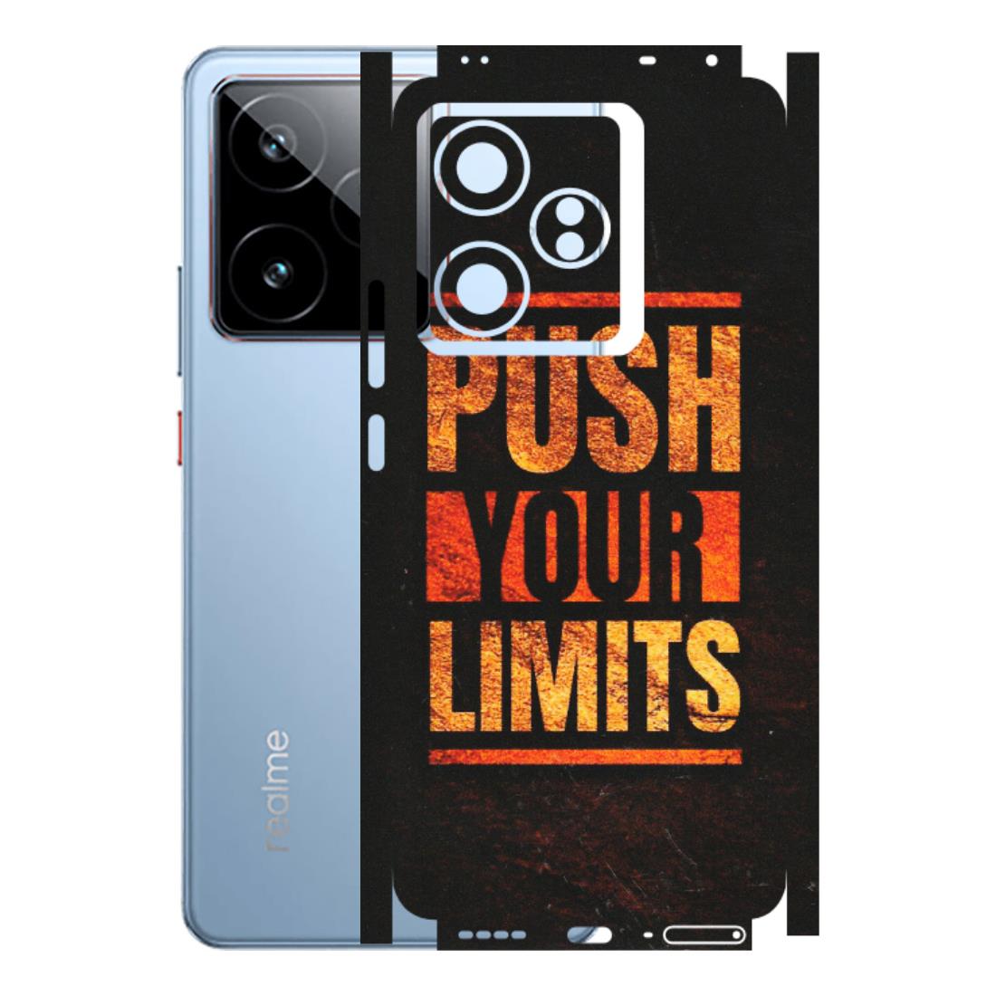 Realme Phone Skins (All Models) - Push Your Limits - Matte Finish (M-118) Realme GT7 5G