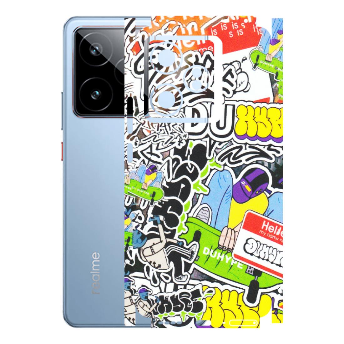 Realme Phone Skins (All Models) - Dope Graffiti - Matte Finish (M-61) Realme GT7 5G