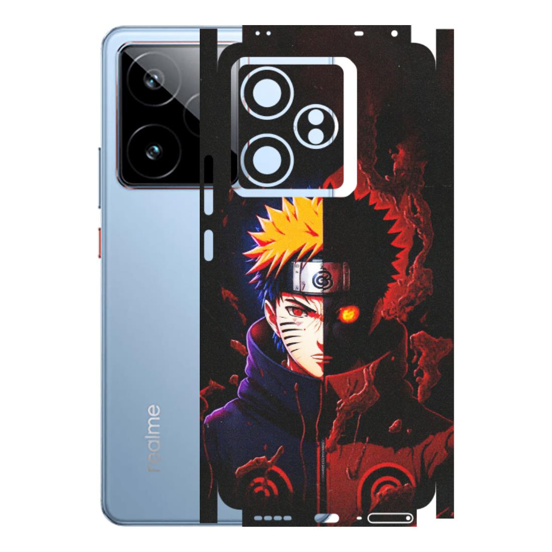 Realme Phone Skins (All Models) - Naruto X Evil - Matte Finish (M-70) Realme GT7 5G
