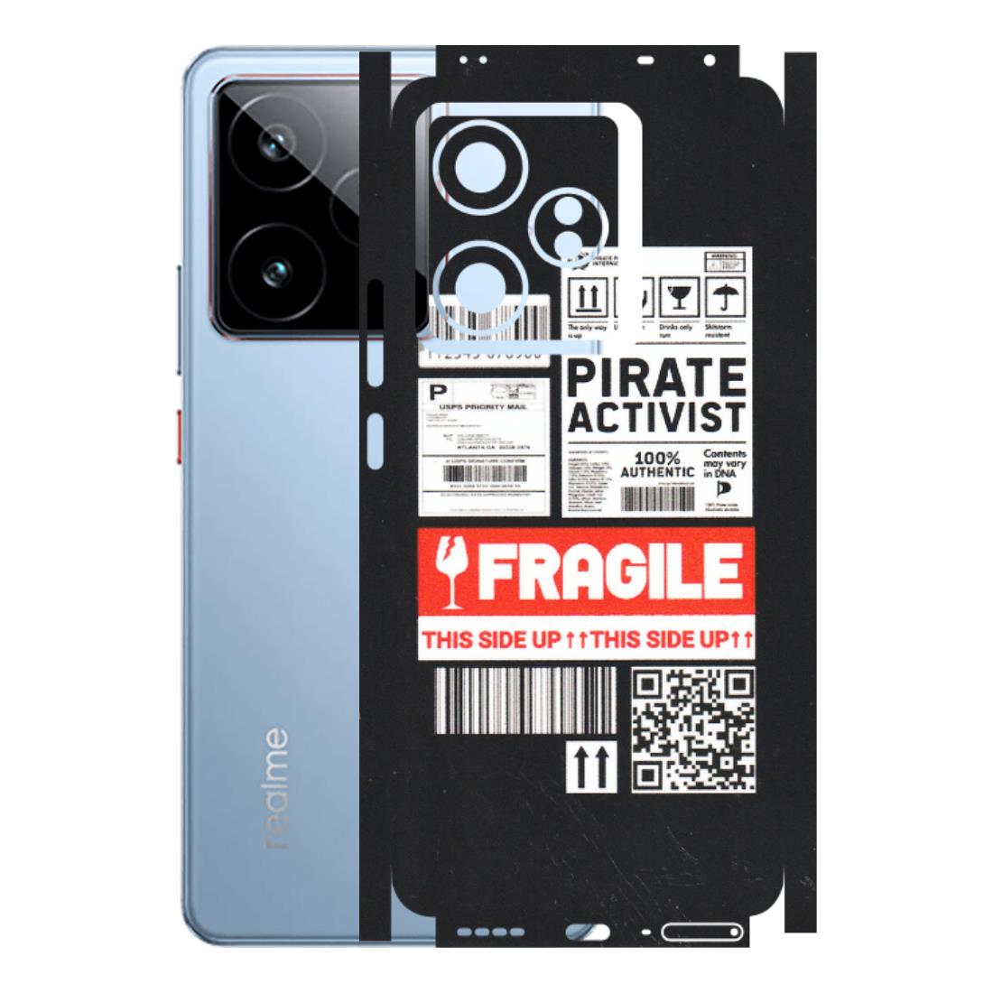 Realme Phone Skins (All Models) - Handle With Care - Matte Finish (M-99) Realme GT7 5G