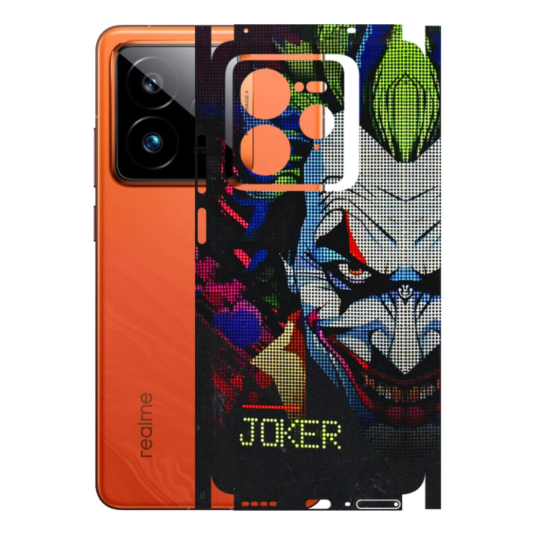 Realme Phone Skins (All Models) - Joker Dot Matrix - 3D Embossed Finish (L-08) Realme GT7 Pro 5G