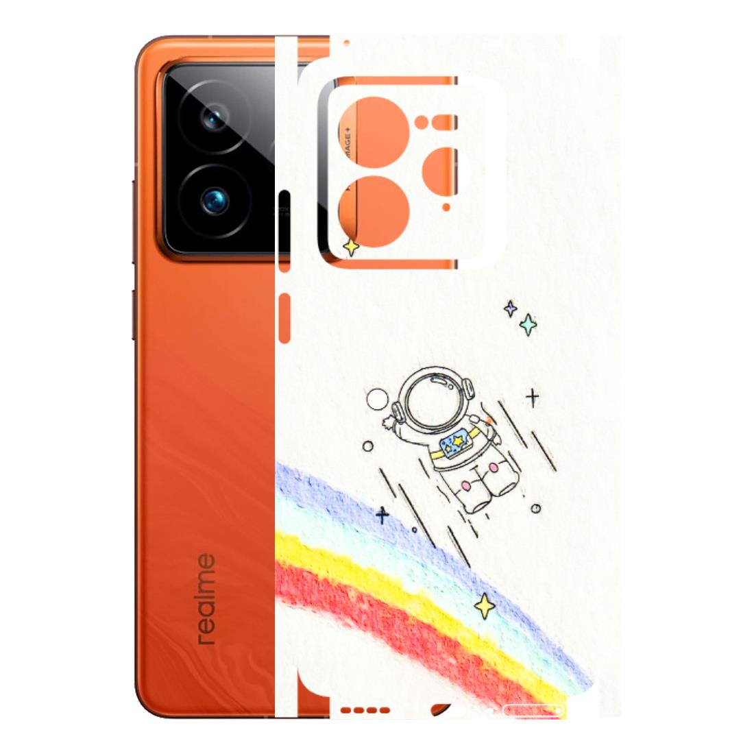Realme Phone Skins (All Models) - Milkyway Astronaut - 3D Embossed Finish (L-110) Realme GT7 Pro 5G
