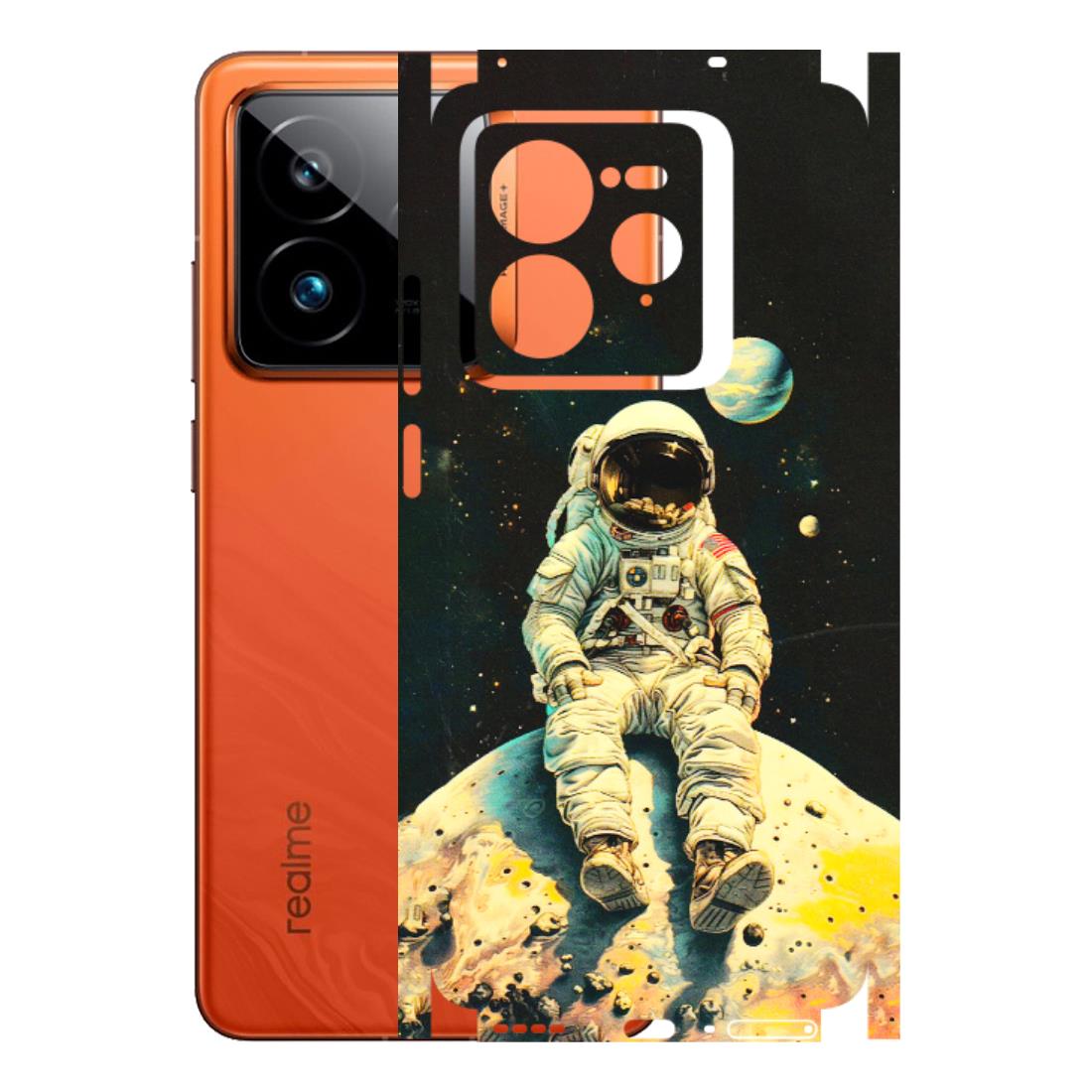 Realme Phone Skins (All Models) - Astronaut in Space - 3D Embossed Finish (L-16) Realme GT7 Pro 5G