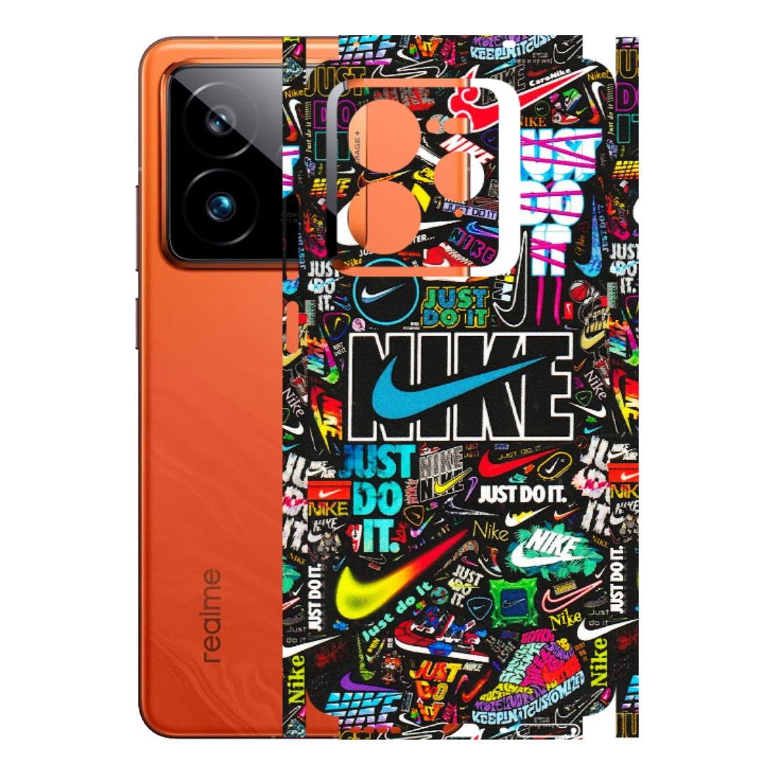 Realme Phone Skins (All Models) - Just Do It Doodles - 3D Embossed Finish (L-166) Realme GT7 Pro 5G