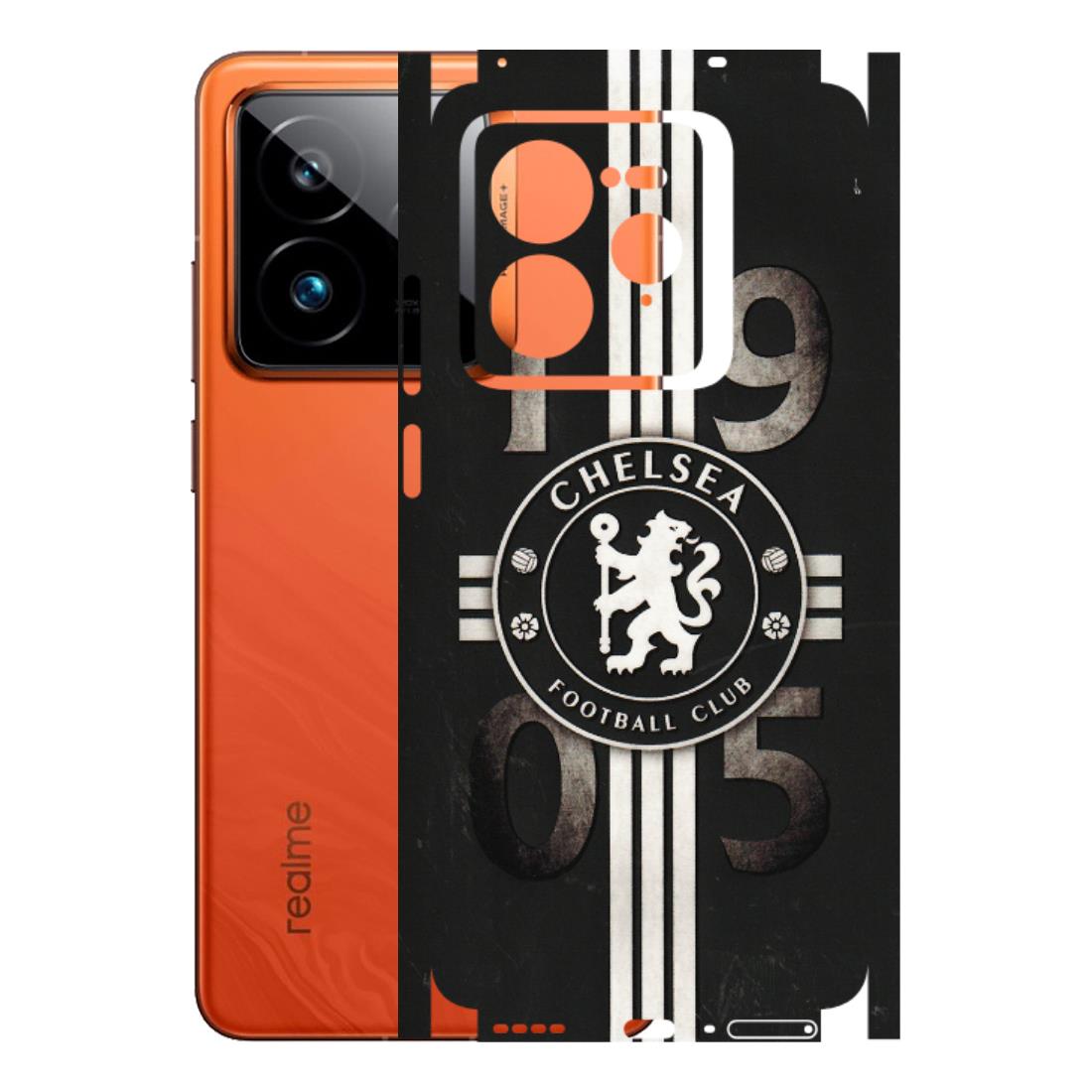 Realme Phone Skins (All Models) - Chelsea Fan Club - 3D Embossed Finish (L-36) Realme GT7 Pro 5G