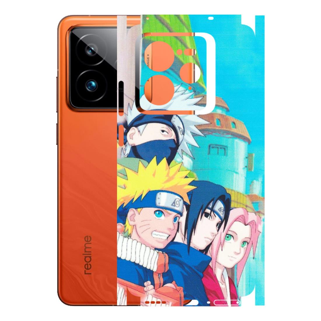 Realme Phone Skins (All Models) - Team Minato And Kakashi - Matte Finish (M-101) Realme GT7 Pro 5G