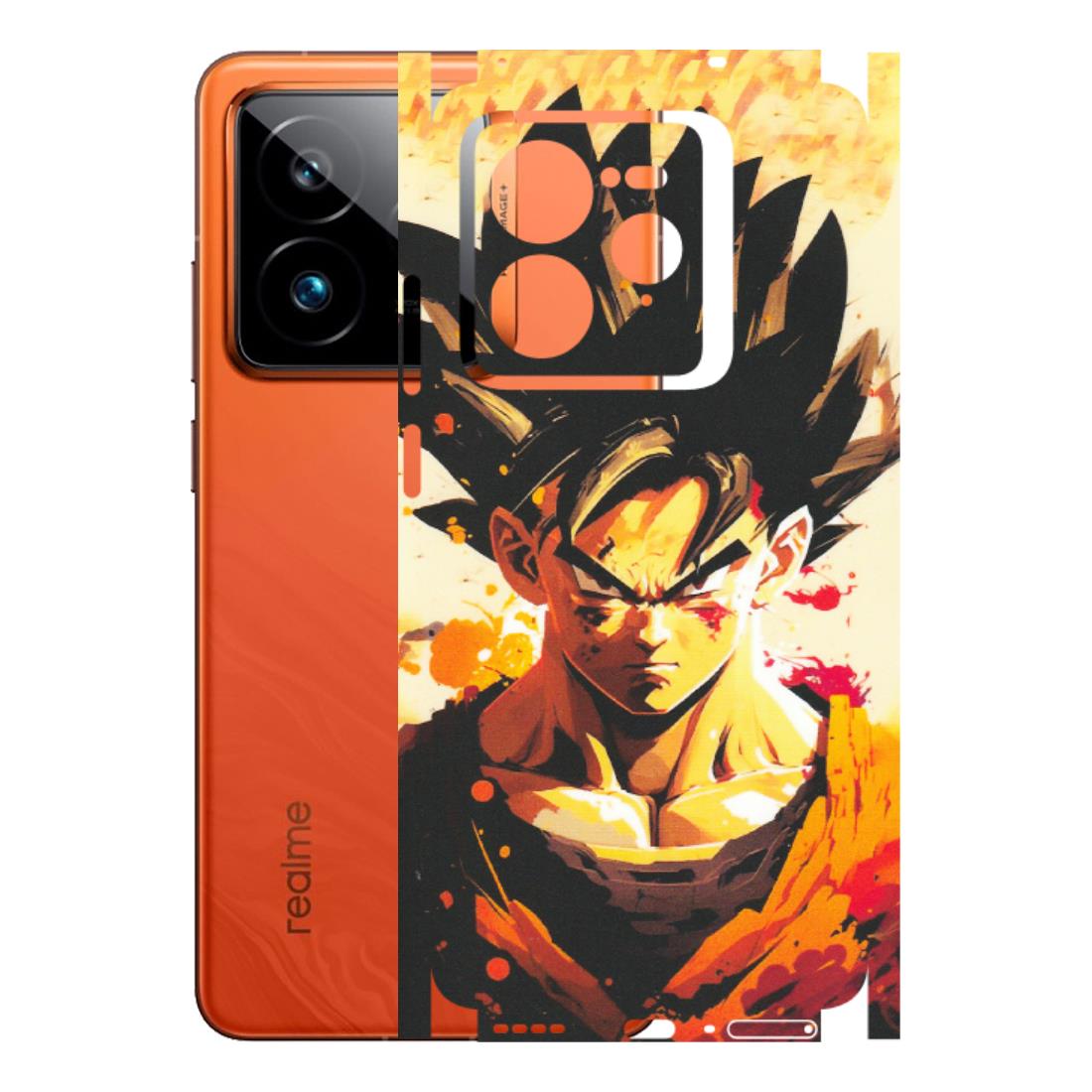 Realme Phone Skins (All Models) - Angry Goku - Matte Finish (M-12) Realme GT7 Pro 5G