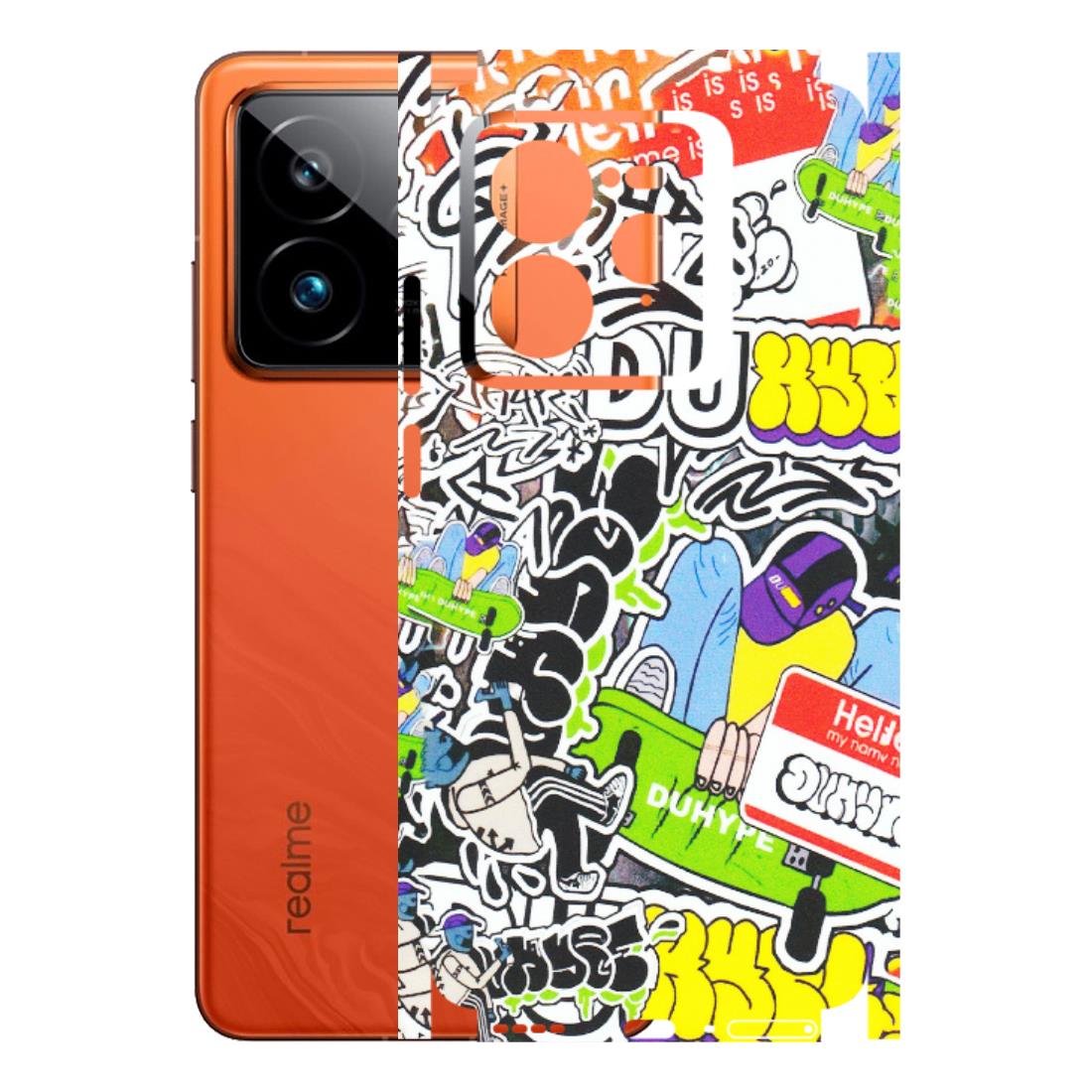 Realme Phone Skins (All Models) - Dope Graffiti - Matte Finish (M-61) Realme GT7 Pro 5G