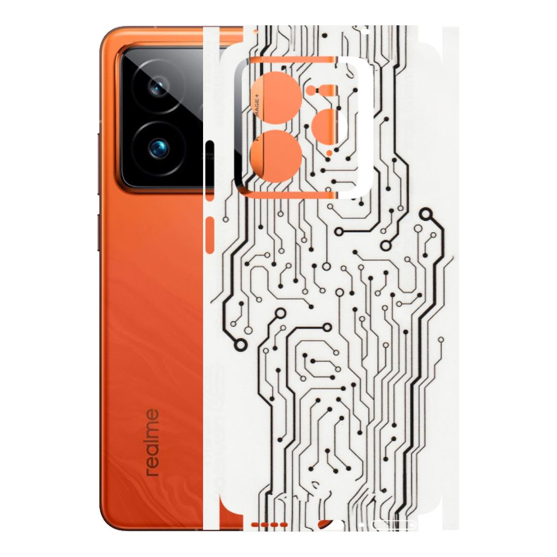Realme Phone Skins (All Models) - Tech Circuits - Transparent Finish (T-03) Realme GT7 Pro 5G