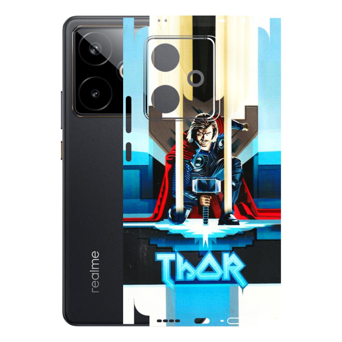 Realme Phone Skins (All Models) - Thor - 3D Embossed Finish (L-137) Realme GT 7T 5G