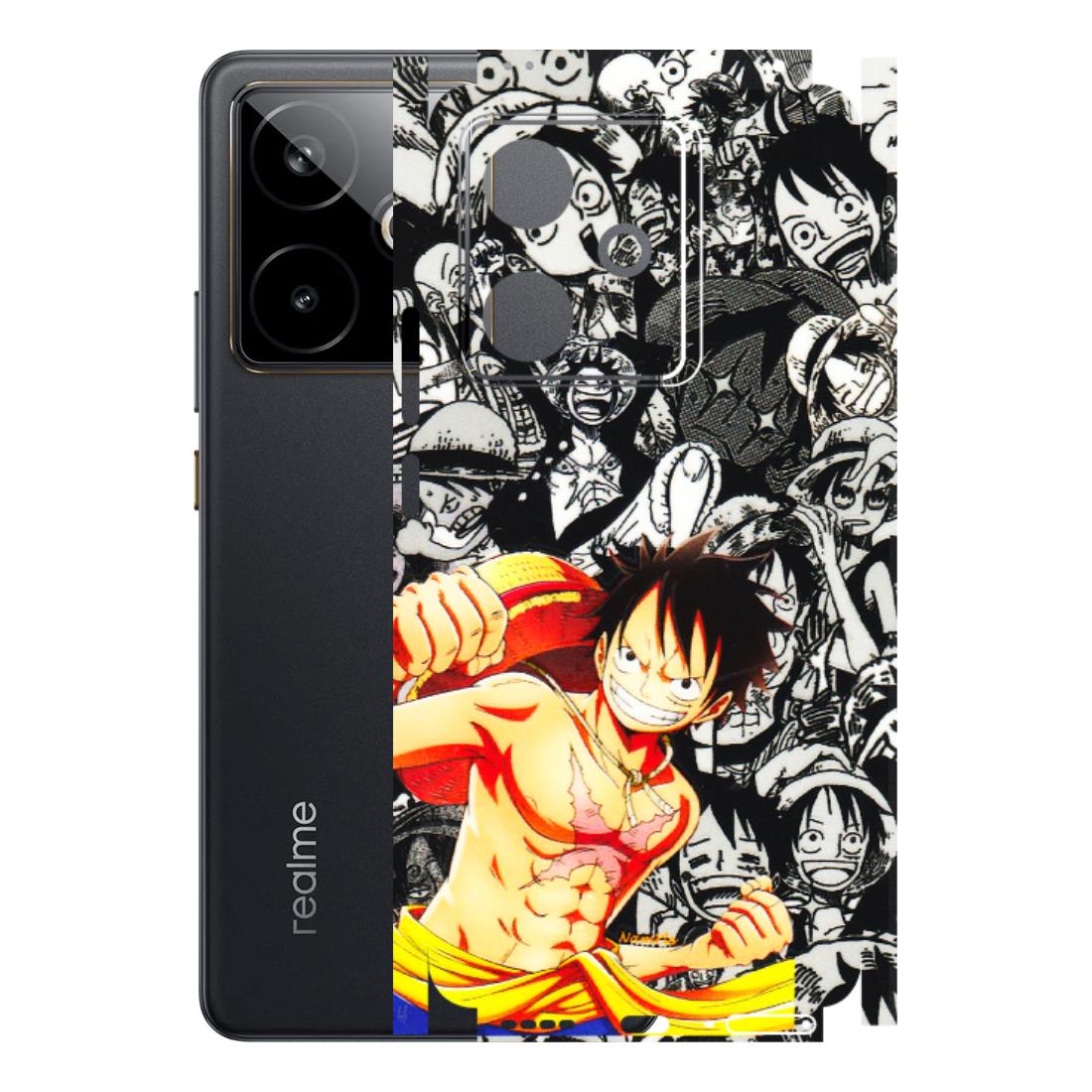 Realme Phone Skins (All Models) - Anime Comics Games Doodles - 3D Embossed Finish (L-27) Realme GT 7T 5G