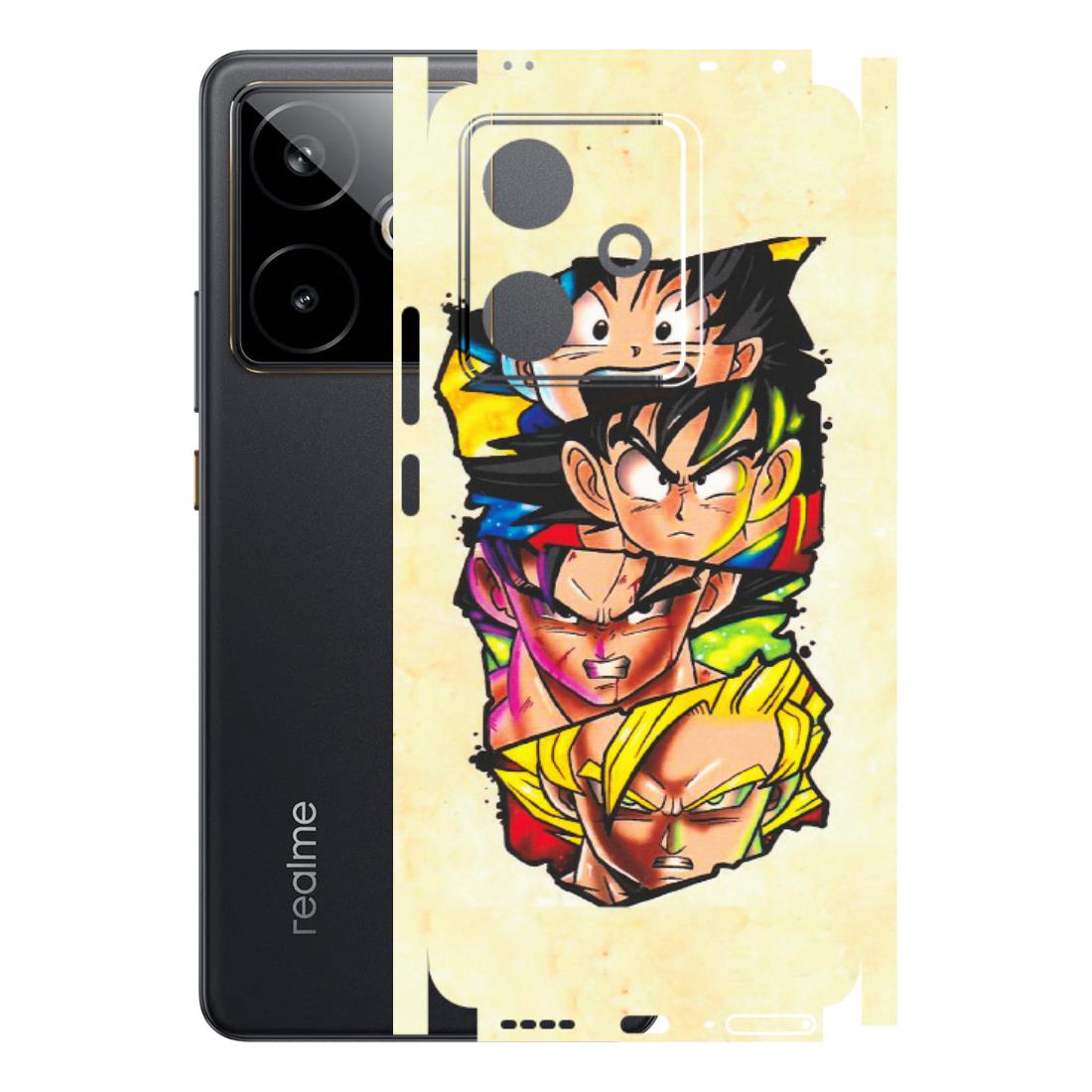 Realme Phone Skins (All Models) - Angry Multi Anime - Matte Finish (M-113) Realme GT 7T 5G