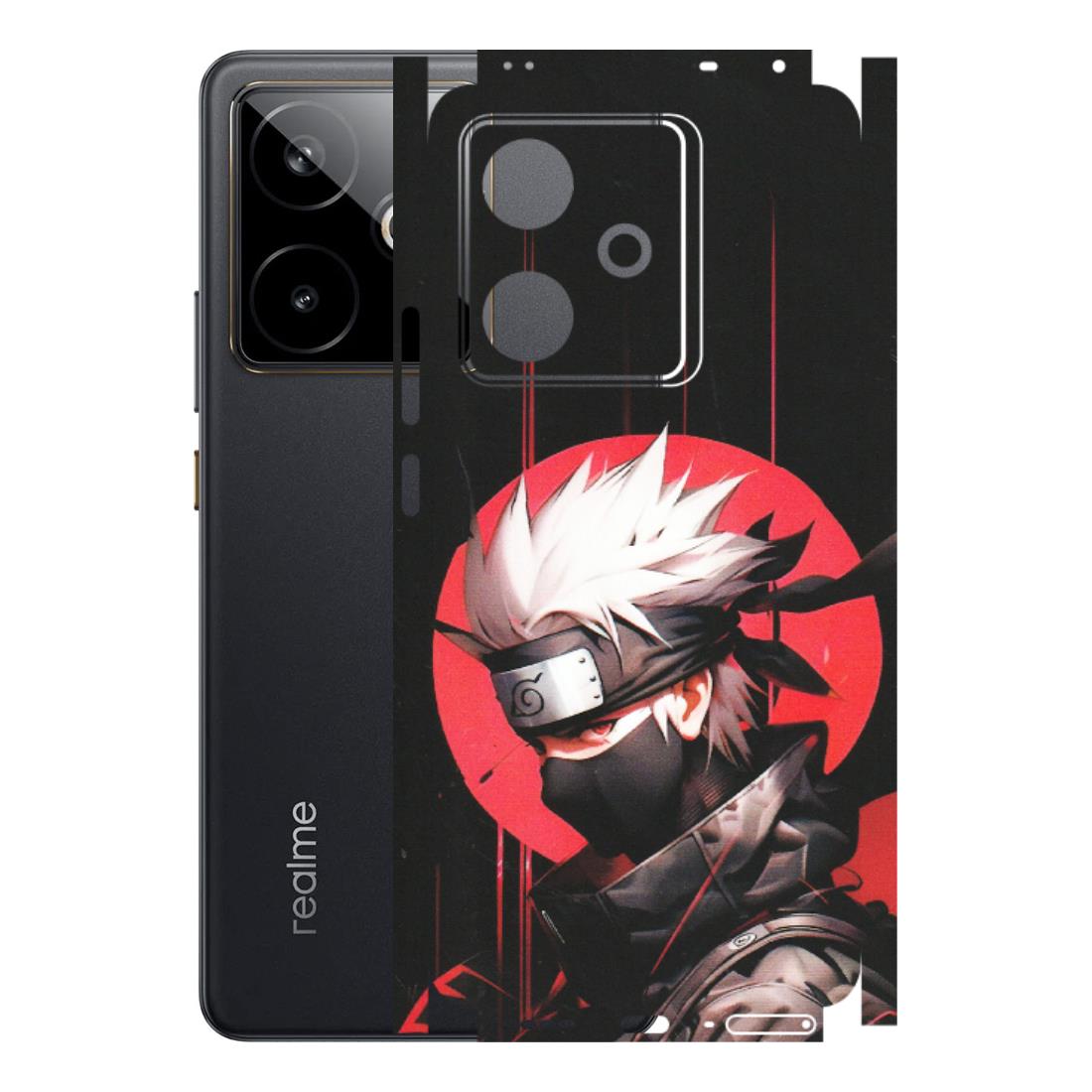 Realme Phone Skins (All Models) - Naruto Anime Blood - Matte Finish (M-170) Realme GT 7T 5G