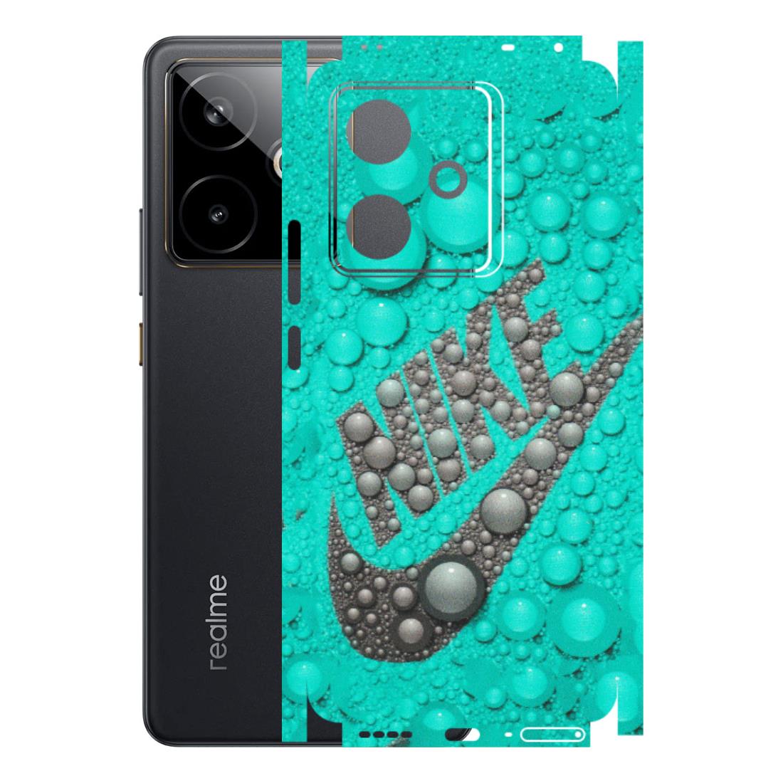 Realme Phone Skins (All Models) - Shoe Brand Bubbles - Matte Finish (M-42) Realme GT 7T 5G