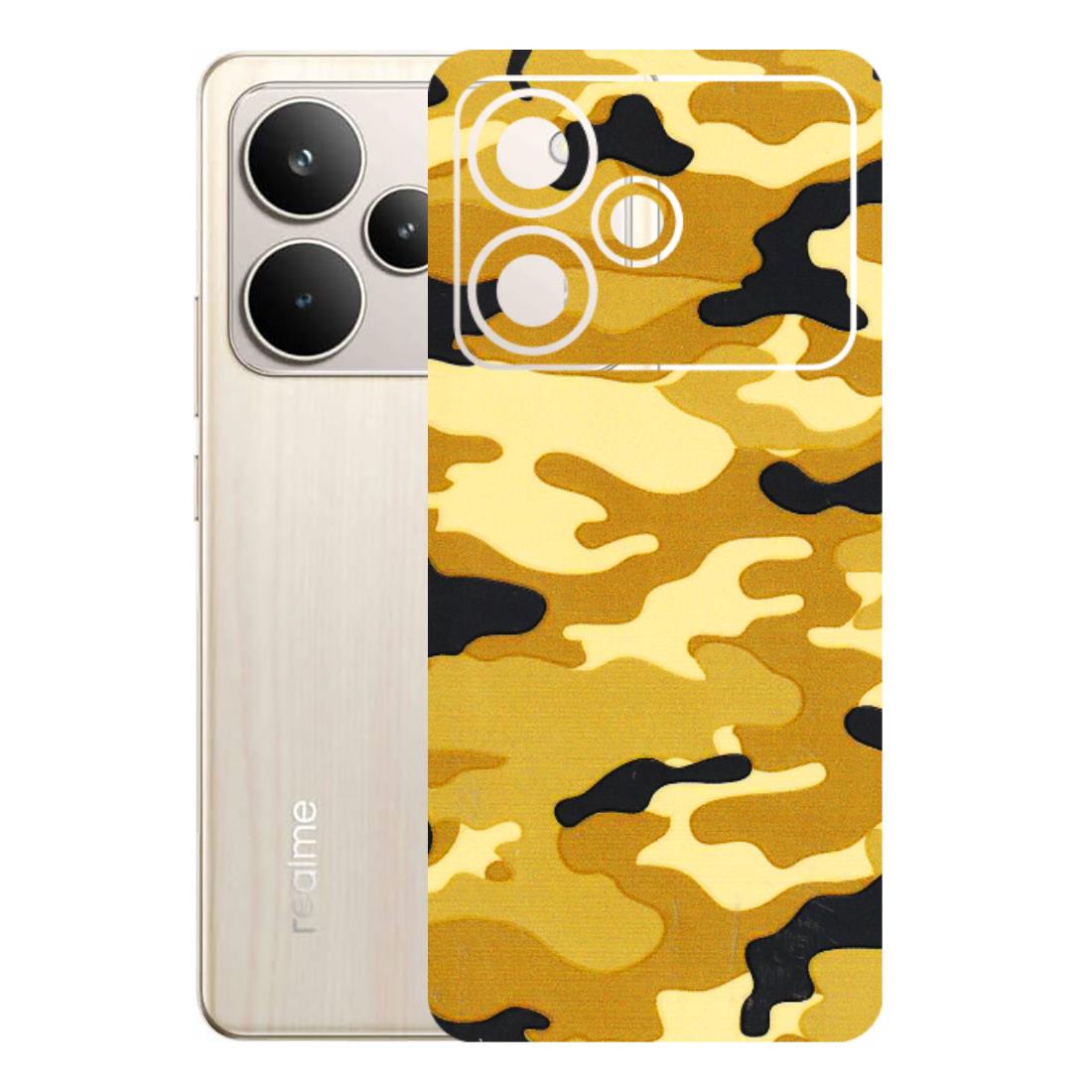 Realme Phone Skins (All Models) - Indian Camo - 3D Embossed Finish (L-228) Realme P4 5G