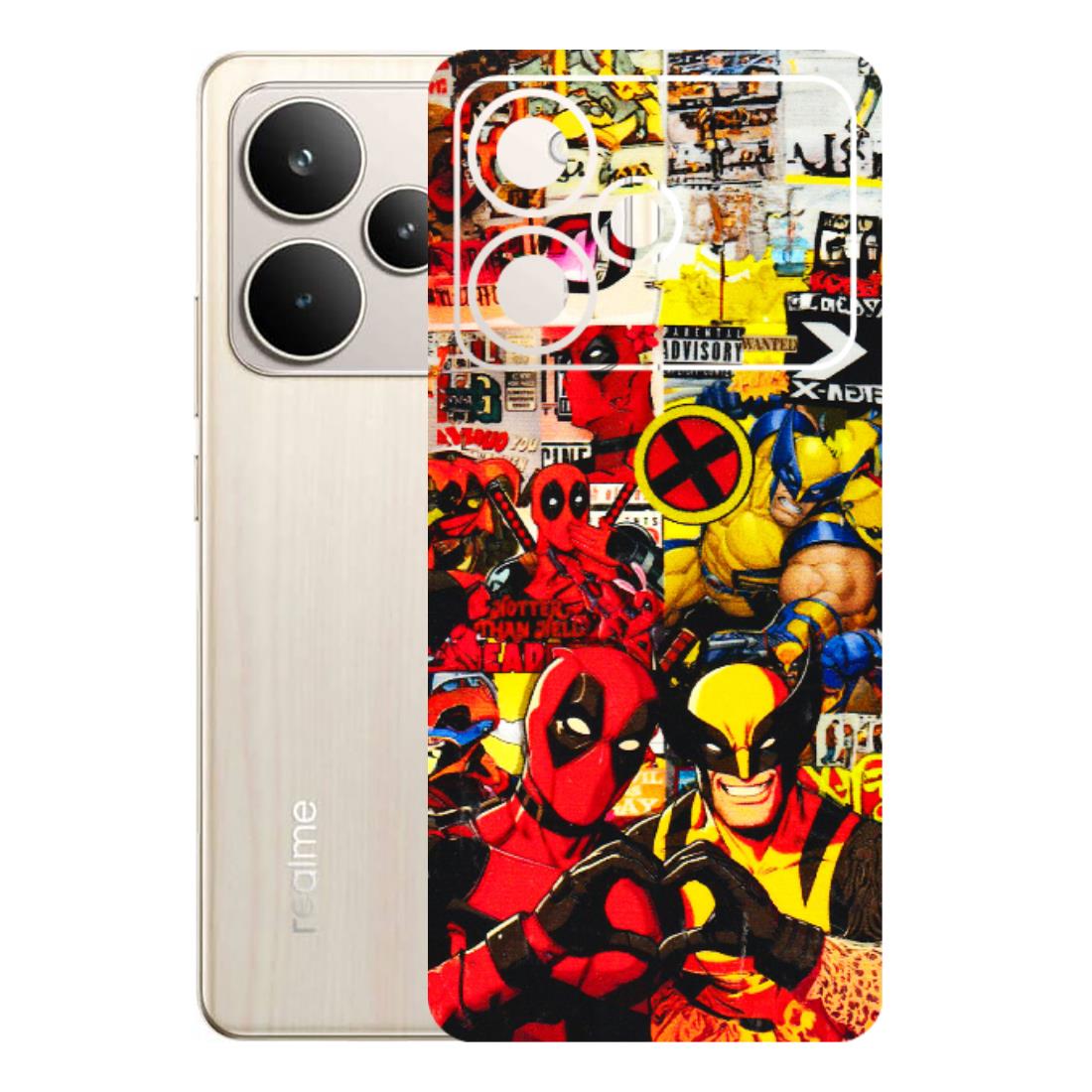Realme Phone Skins (All Models) - Spidy Wolverine - 3D Embossed Finish (L-310) Realme P4 5G