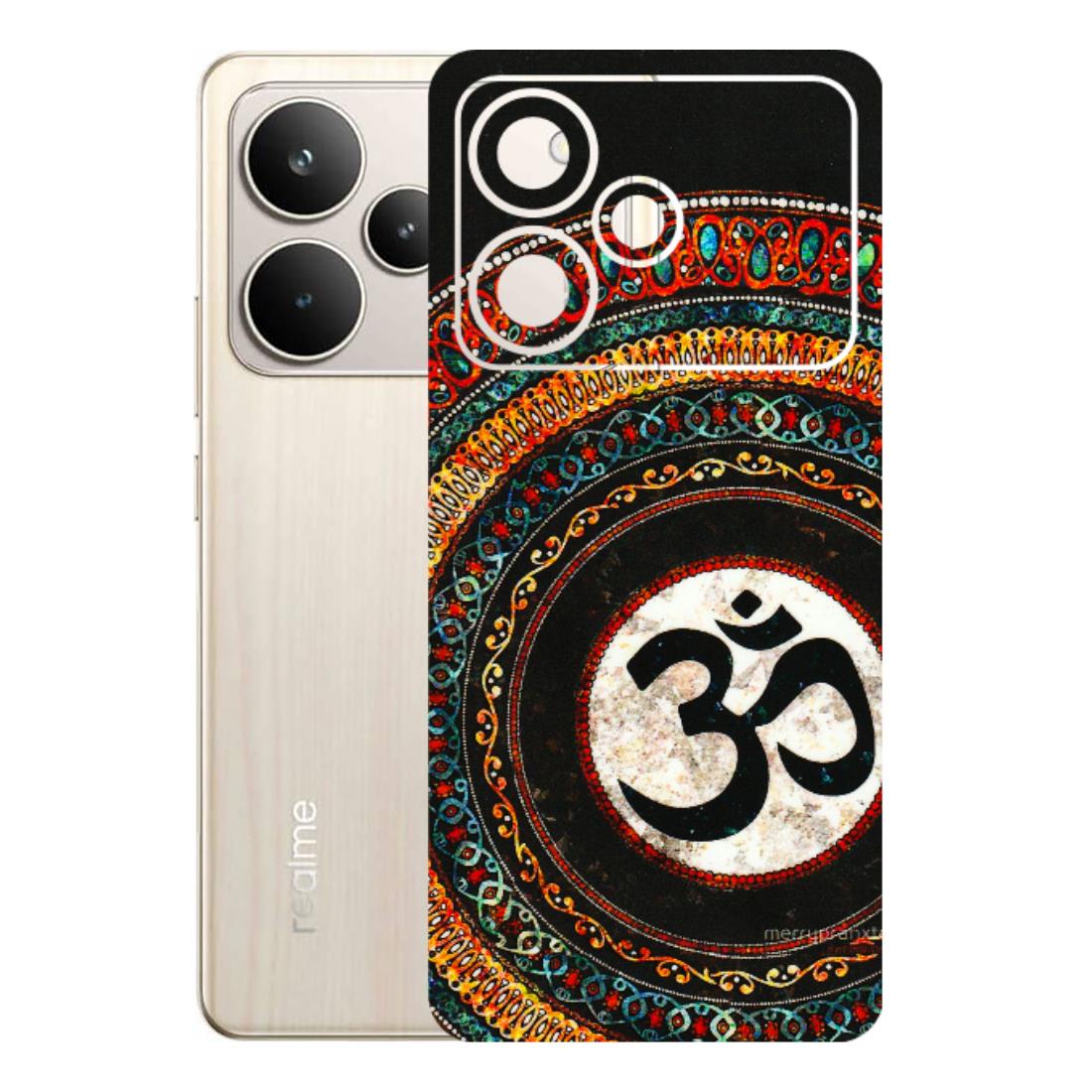 Realme Phone Skins (All Models) - Aum Chant Abstract - 3D Embossed Finish (L-42) Realme P4 5G